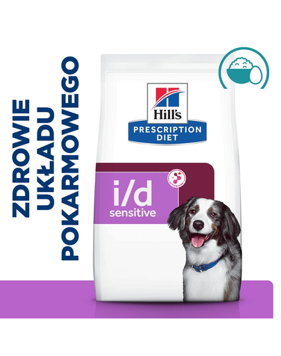 HILL'S Prescription Diet Sensitive i/d Canine jajko i ryż 12 kg