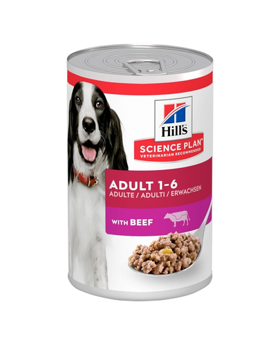 HILL'S Science Plan Canine Adult Beef 370 g felnőtt kutyáknak marhahússal