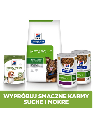 HILL'S Prescription Diet Canine Metabolic 370g táplálék túlsúlyos kutyáknak