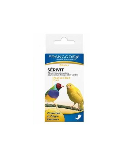 FRANCODEX Vitaminok egyenes csőrre madaraknak 15 ml