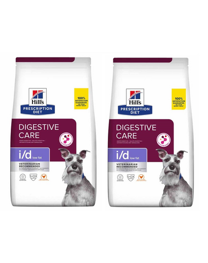 HILL'S Prescription Diet Digestive Care i/d ActivBiome Canine Low Fat Chicken 24 kg (2 x 12 kg)