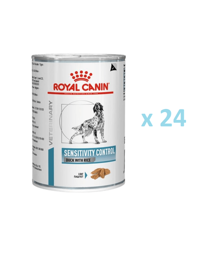 ROYAL CANIN Dog sensitivity control duck & rice 24x420 g