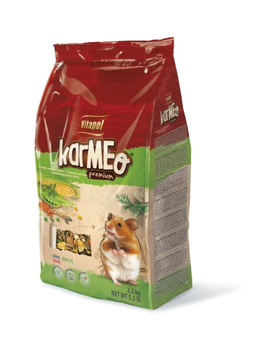 VITAPOL Karmeo Premium teljes értékű eledel hörcsögöknek 2,5 kg