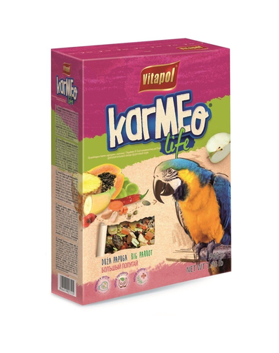 VITAPOL Eledel papagájoknak gyümölcsös-zöldséges 900g