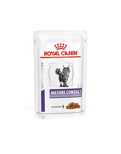 ROYAL CANIN VHN Cat Mature Consult 24x85g nedves eledel 7 év feletti idős macskáknak