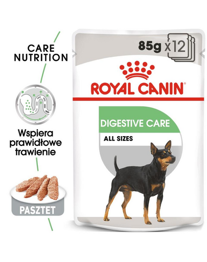 ROYAL CANIN CCN Digestive Care Nedvestáp érzékeny emésztőrendszerrel rendelkező felnőtt kutyák számára 48 x 85 g