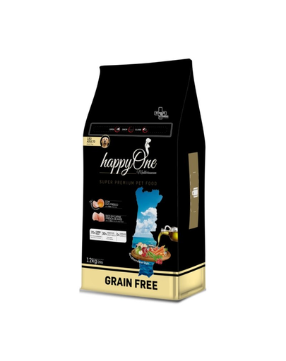 HAPPYONE Grain-Free Mediterraneum Adult Super Premium 12 kg