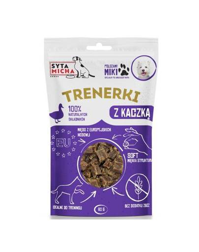 SYTA MICHA Kacsa jutalomfalat kutyáknak 80g