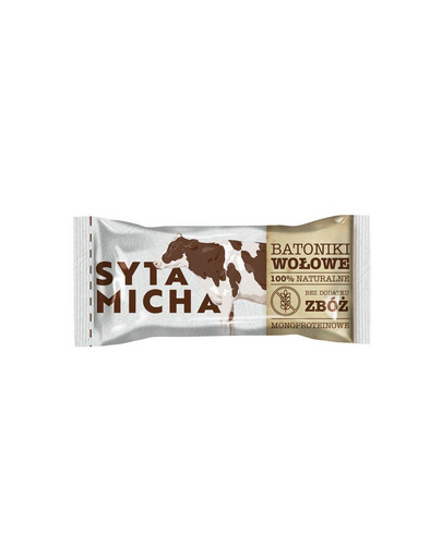 SYTA MICHA Marhahúsos rágcsálnivalók kutyáknak 25g