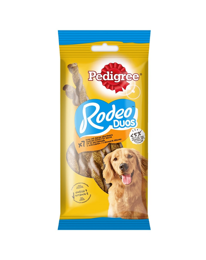 PEDIGREE Rodeo Duos 10x123g csirke és szalonna ízű jutalomfalat felnőtt kutyáknak