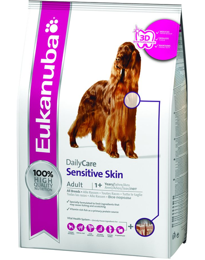 EUKANUBA Daily care sensitive skin 23 kg
