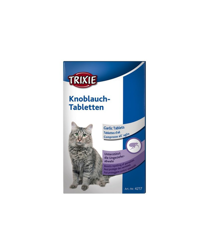 TRIXIE Tabletták fokhagymával macskáknak 50 g
