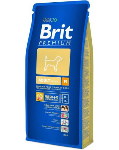 BRIT Premium Adult Medium Breed 15 kg