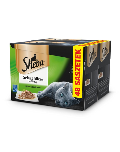 SHEBA Selection in Sauce Íz Mix 48 x 85g