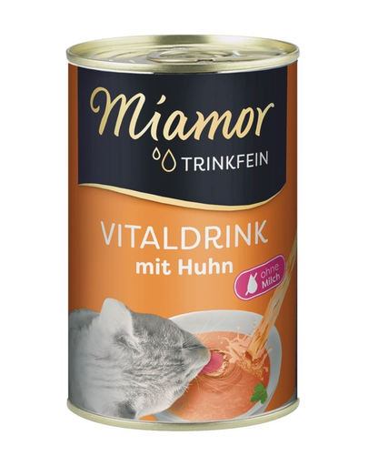 MIAMOR Trinkfein Csirkehúsleves macskáknak 135 g
