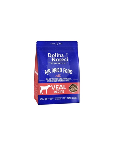 DOLINA NOTECI Superfood borjúhúsos étel macskák számára 1 kg
