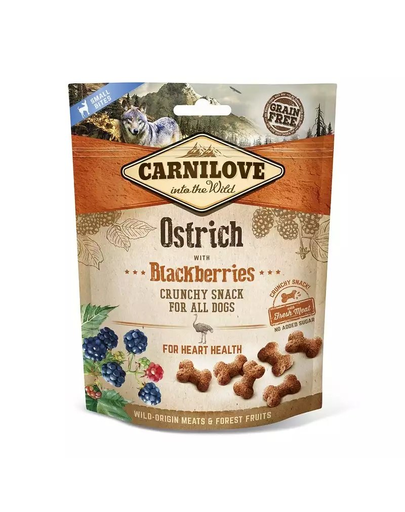 CARNILOVE Snack Ostrich & Blackberries 12x300 g