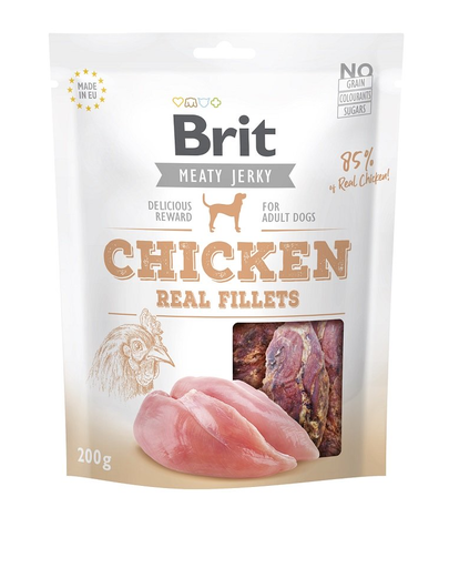BRIT Jerky Snack Chicken Fillets 200 g