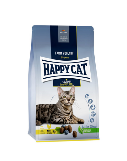 HAPPY CAT Culinary Adult Land Country drób 4 kg