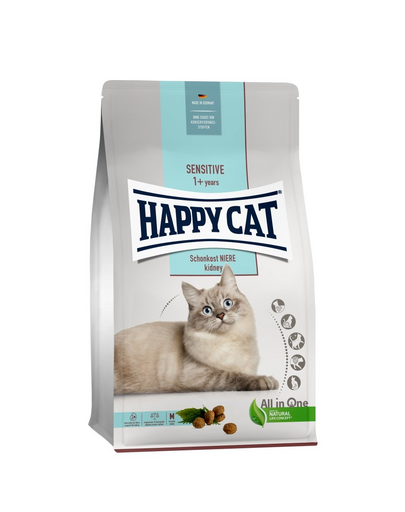 HAPPY CAT Sensitive Kidney 4 kg Száraztáp vesebeteg macskák számára