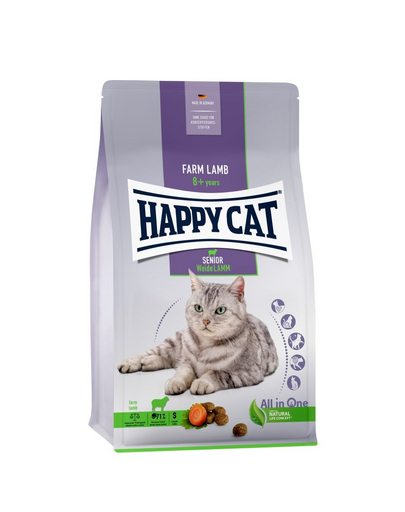 HAPPY CAT Senior Jagnięcina 4 kg