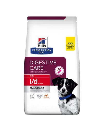 HILL'S Prescription Diet Canine i/d Stress Mini Miniatűr fajtájú kutyatáp 6 kg