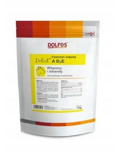 DOLFOS Dolvit Kalcium-foszfát AD3E 1kg Az erős csontokért és immunrendszerért