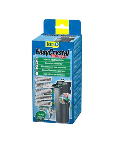 TETRA EasyCrystal Filter 250 EC 250-Belső szűrő akváriumba 15-40l