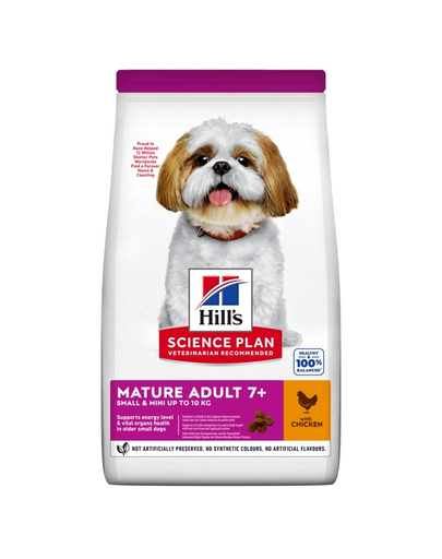 HILL'S Science Plan Canine Mature Adult 7+ Small & Mini csirkével 6 kg