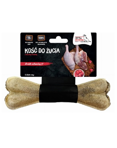 SYTA MICHA Kacsa és málna kutya rágócsont 13.5 cm