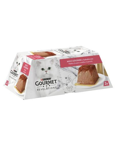 GOURMET Revelations Lazac mousse (2x57g)