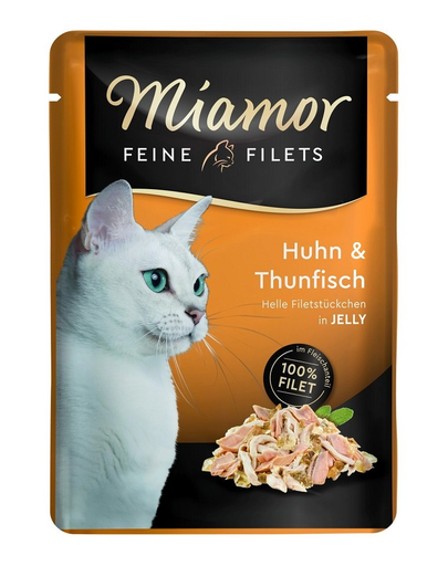 MIAMOR Feine Filets csirke és tonhal tasak  100 g