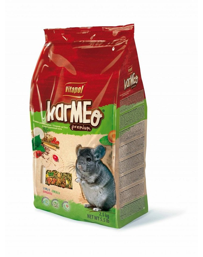 VITAPOL Karmeo Premium teljes értékű takarmány csincsilláknak 2,5 kg