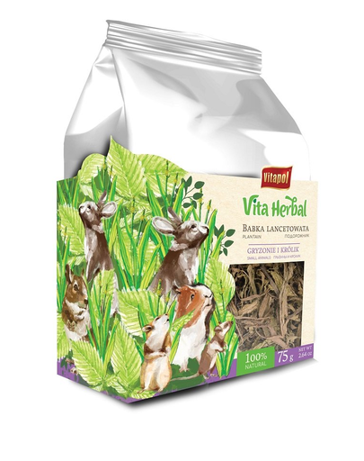 VITAPOL Vita Herbal Lándzsás útifű rágcsálók és nyulak számára 75g