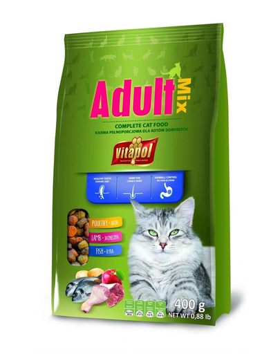 VITAPOL Táp macskáknak Adult 0,4 kg