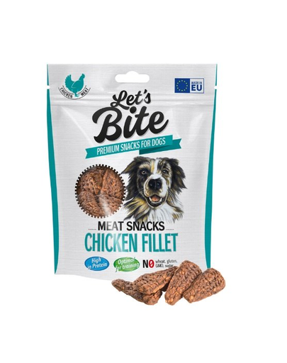 BRIT Let’s Bite Meat Snacks 80g csirkefilével