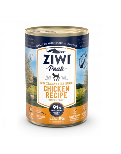 ZIWIPEAK Dog Chicken Csirke 390 g