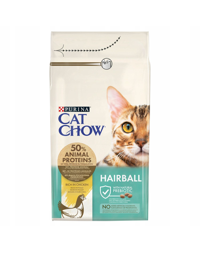 PURINA Cat Chow Special Care Hairball Control 1,5 kg