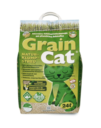 Grain Cat 24 l környezetbarát macskaalom