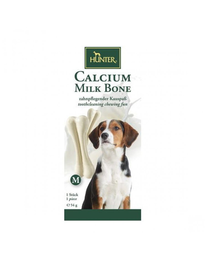 HUNTER Calcium Milk Bone Kalcium csont M 54g