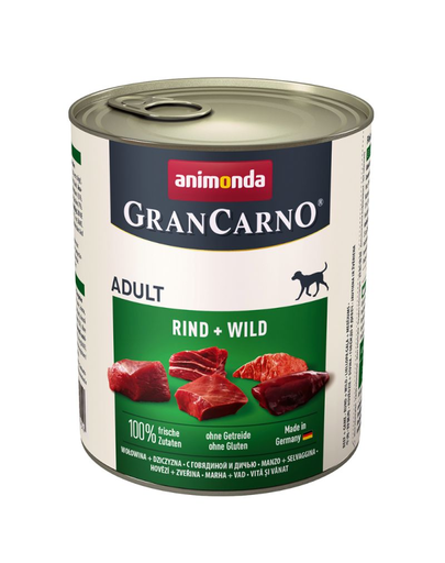 ANIMONDA Grancarno konzerv 08 kg vadhús
