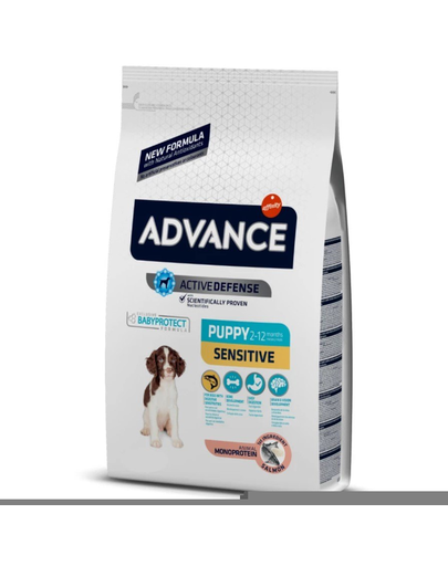 ADVANCE Puppy Sensitive 12kg táplálékérzékeny kölykök számára