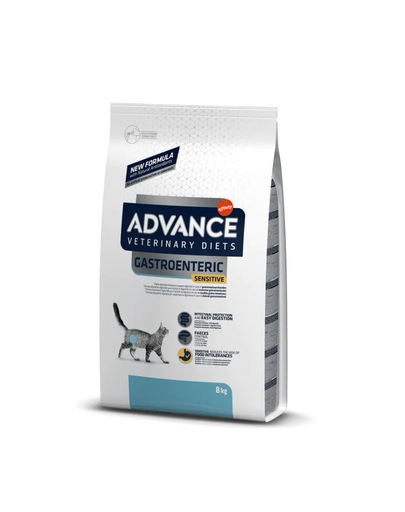 ADVANCE DIET Gastroenteric Sensitive 8kg táplálékérzékeny macskák számára