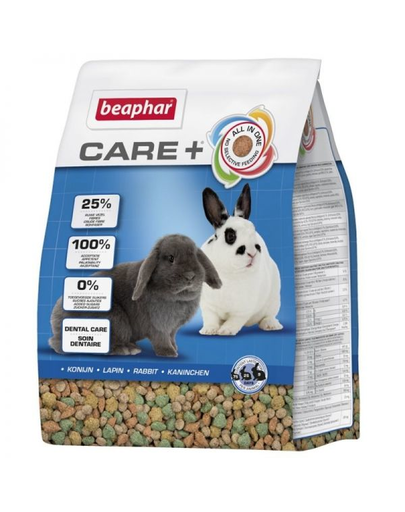 BEAPHAR Care+ Rabbit Nyúltáp 250 g