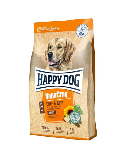 HAPPY DOG NaturCroq Kacsa és rizs 12 kg