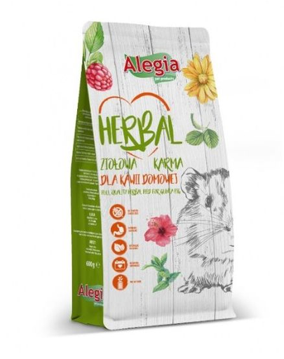 ALEGIA Lancelet mályvacukor rágcsálók és nyulak számára 600g