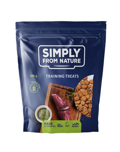 SIMPLY FROM NATURE Training Treats with hare meat and green tea 300 g