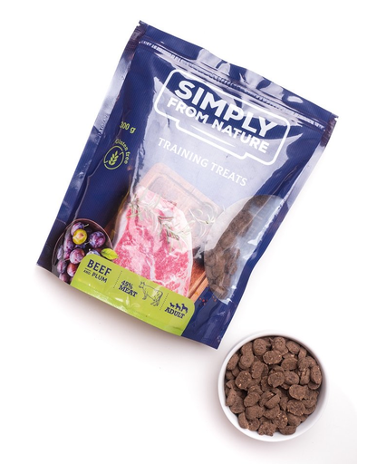 SIMPLY FROM NATURE Training Treats with beef and plum 300 g