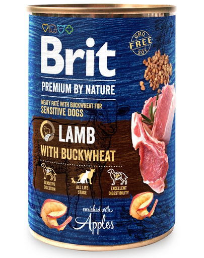 BRIT Premium by Nature Lamb with Buckwheat 400 g