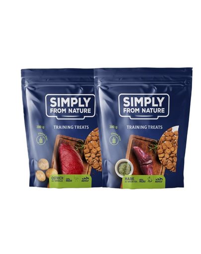 SIMPLY FROM NATURE Training Treats Kit 300 g x 2 db.